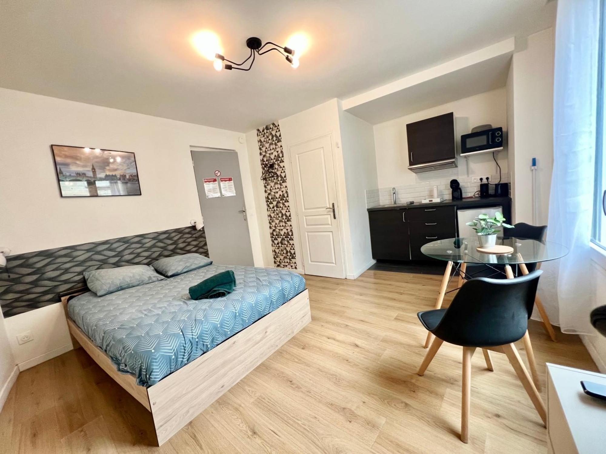 Studios Ideal Pro I Centre-Ville & Parking Gratuit Шательро Экстерьер фото